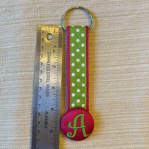 Initial “A” notepad with pen by Mud Pie. Keychain and two pouches by MSC - Picture 8 of 14